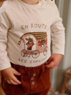Babymode-Shirts & Rollkragenpullover-Shirts-Jungen Baby Shirt mit Struktureffekt