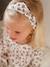 Mädchen Baby-Set: Kleid, Strumpfhose & Haarband - beige bedruckt - 9