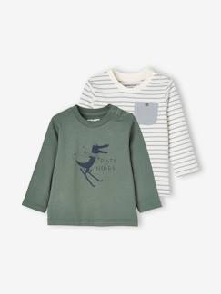 Babymode-Shirts & Rollkragenpullover-2er-Set Baby Shirts BASIC