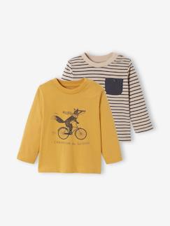Babymode-Shirts & Rollkragenpullover-2er-Set Baby Shirts BASIC