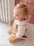 Mädchen Baby Bluse mit Volantkragen, Musselin - altrosa+khaki - 6