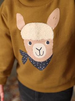 Babymode-Pullover, Strickjacken & Sweatshirts-Baby Sweatshirt, Lama