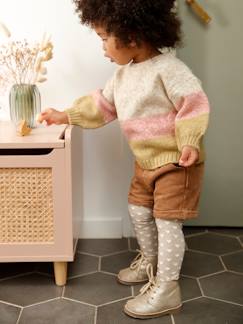 Babymode-Pullover, Strickjacken & Sweatshirts-Pullover-Baby Strickpullover, Streifen