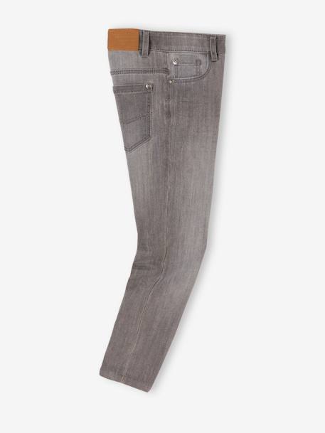 Die „Unverwüstliche“, robuste Jungen Jeans, Slim-Fit - dark blue+grau - 14