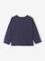 Baby Shirt mit Print Oeko-Tex - braun+nachtblau+wollweiß - 8