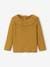 Baby Pullover mit Kragen Oeko-Tex - bronze+rosa - 1