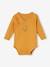 5er-Pack Neugeborenen-Bodys mit Öffnung vorn, Langarm Oeko Tex® - pack orange/grau - 4