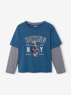 Jungenkleidung-Shirts, Poloshirts & Rollkragenpullover-Jungen Sport-Shirt, Lagenlook