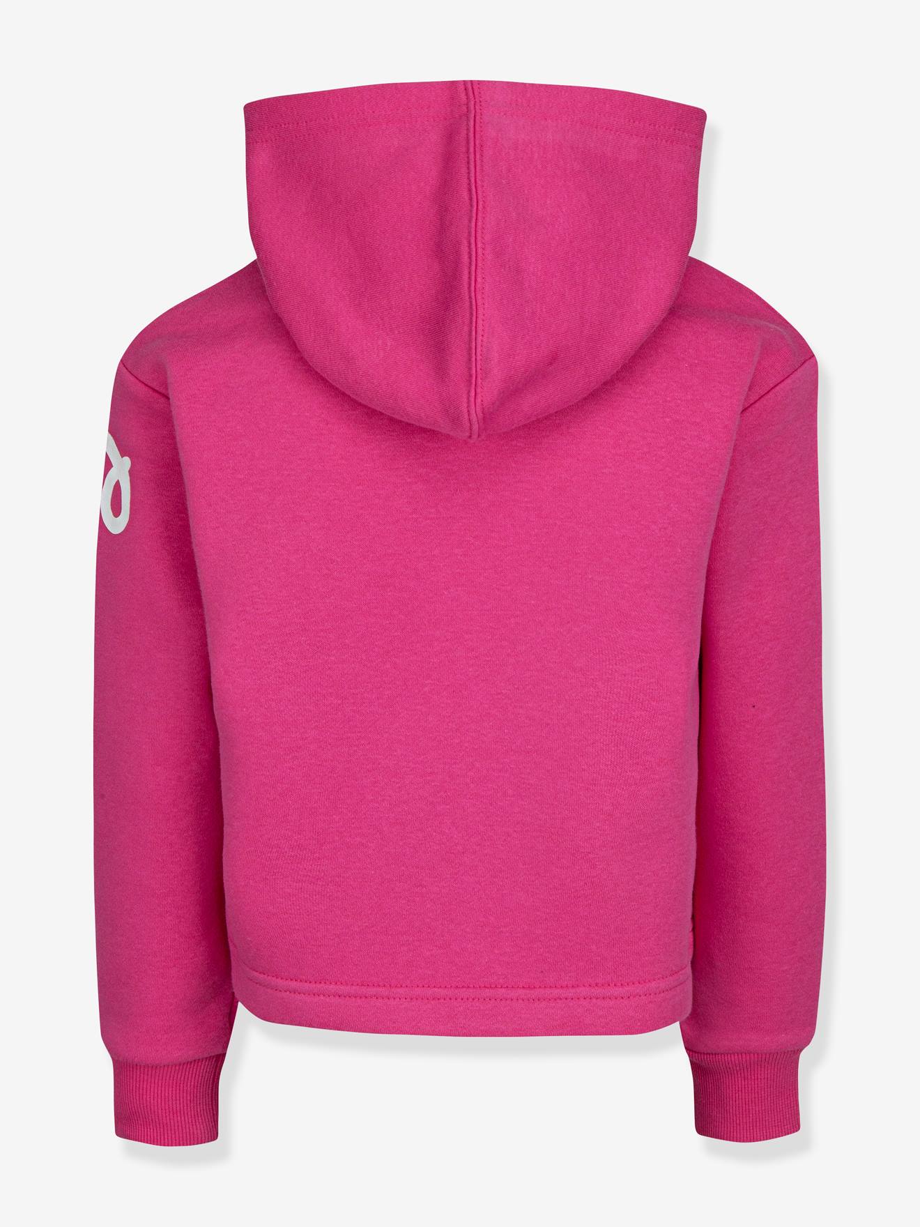 Converse Kinder Kapuzensweatshirt CHUCK PATCH CROPPED HOODIE CONVERSE in  rosa | Sweatshirts