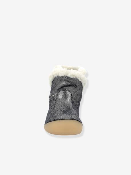 Baby Lauflern-Boots „Sobooty“ KICKERS, Warmfutter - camelfarben+marine - 12