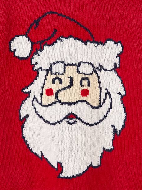 Jungen Geschenk-Set: Pullover & Mütze, Weihnachten - rot - 5