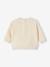 Baby Sweatshirt aus Cordsamt, bestickt - wollweiß - 2