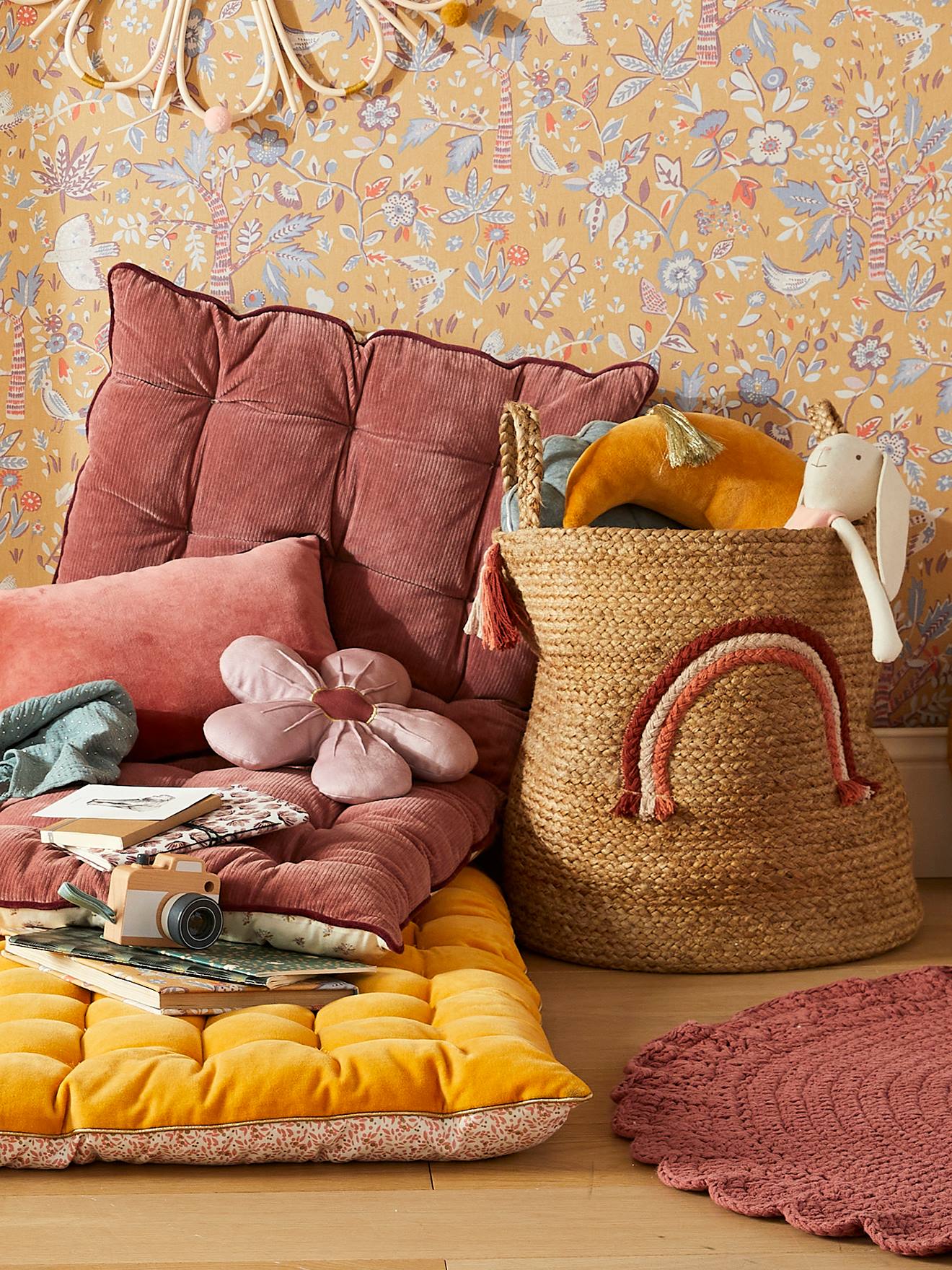 Thumbnail - Kinderzimmer Aufbewahrungskorb REGENBOGEN