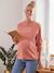 Sweatshirt für Schwangerschaft und Stillzeit - beige meliert+grau meliert - 1