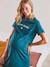 Nachthemd für Schwangerschaft & Stillzeit, Bio-Baumwolle Oeko-Tex - grün - 6