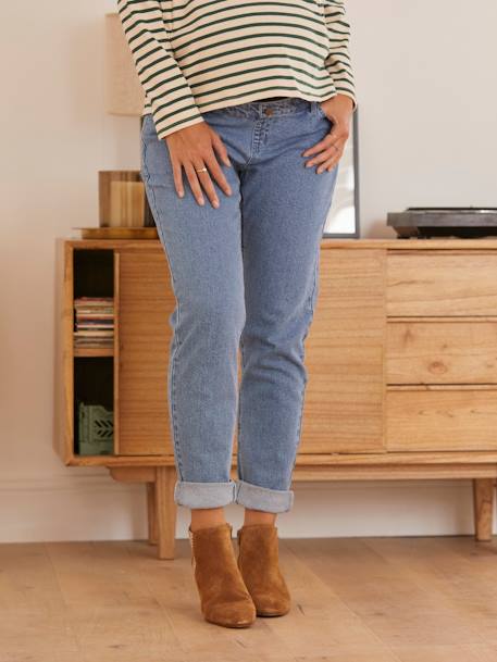 Umstands-Jeans mit Stretch-Einsatz, Mom-Fit - blue stone+blue stone+grau+grau - 11