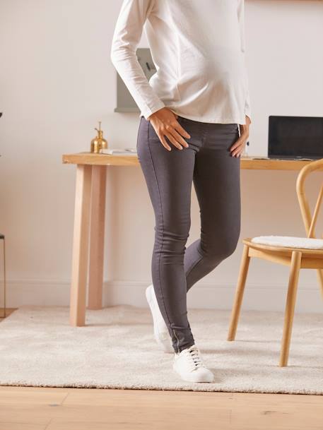 Umstands-Jeans, Slim-Fit, Schrittlänge 69 cm - anthrazit - 2