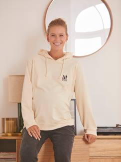 Umstandsmode-Pullover & Strickjacken-Kapuzensweatshirt für Schwangerschaft & Stillzeit