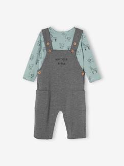 Babymode-Baby-Sets-Baby-Set: Shirt & Latzhose, personalisierbar