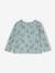 Baby-Set: Shirt & Latzhose, personalisierbar - dunkelgrau meliert+graublau+karamell - 2