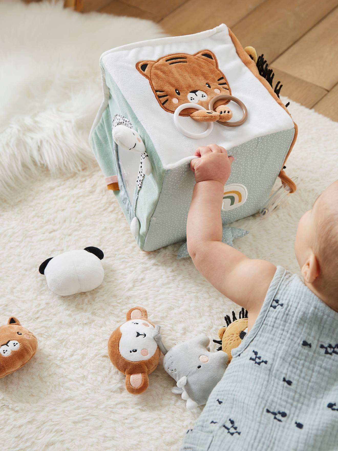 Baby soft activity cube online