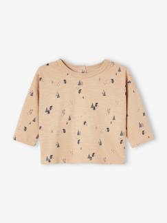 Babymode-Shirts & Rollkragenpullover-Baby Shirt, Tannenbaum-Print
