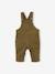 Baby-Set: Latzhose, Shirt & Halstuch - khaki - 4