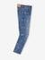 Mädchen Jeans, gerades Bein Oeko-Tex® - bleached+double stone+grau+schwarz - 15