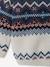 Baby Jacquard-Pullover Oeko-Tex - braun+hellgrau - 7