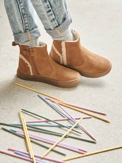 Kinderschuhe-Mädchenschuhe-Boots & Stiefeletten-Mädchen Boots, warmes Webpelz-Futter