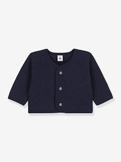 Babymode-Pullover, Strickjacken & Sweatshirts-Wattierter Baby Cardigan PETIT BATEAU