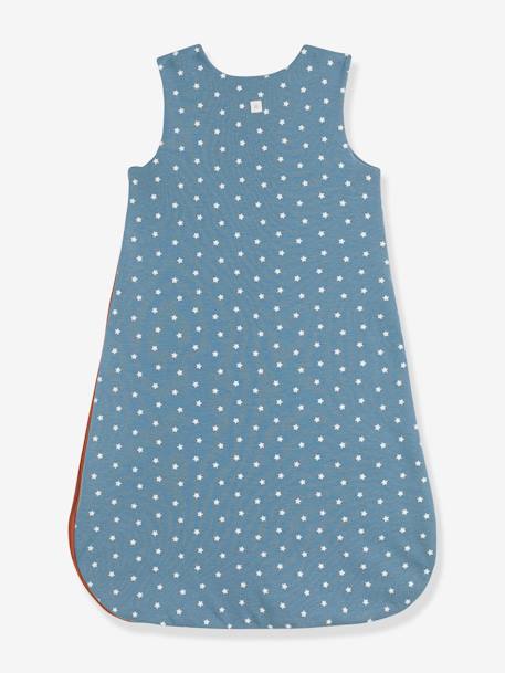 Baby Winter-Schlafsack PETIT BATEAU, Bio-Baumwolle - blau - 4