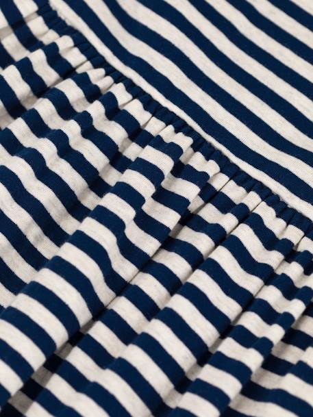Mädchen Kleid mit 3/4-Ärmeln PETIT BATEAU - blau - 3