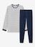 Jungen Schlafanzug PETIT BATEAU - wollweiß - 1