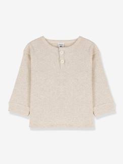 Babymode-Shirts & Rollkragenpullover-Baby Shirt PETIT BATEAU, Bio-Baumwolle