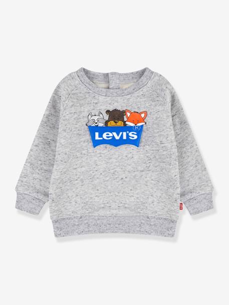 Baby Sweatshirt „Camp Friends“ Levi's® - weiß/hellgrau meliert - 1