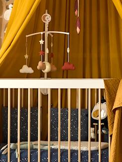 Kinderzimmer-Kindermöbel-Babybetten & Kinderbetten-Baby Musikmobile, Glitzer-Mond und Sterne