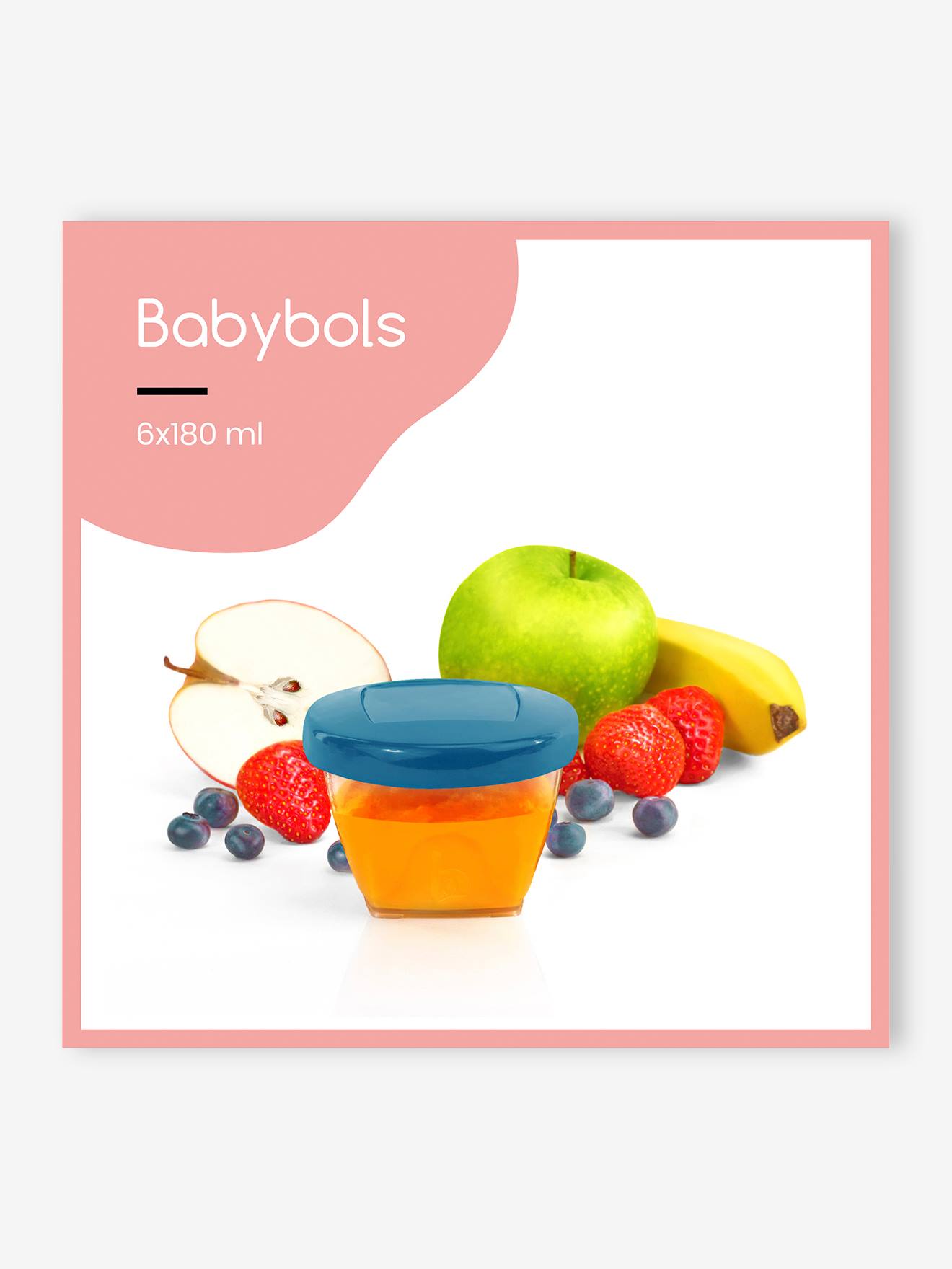 Thumbnail - 6er-Set Vorratsdosen BABYBOL 180 ml BABYMOOV