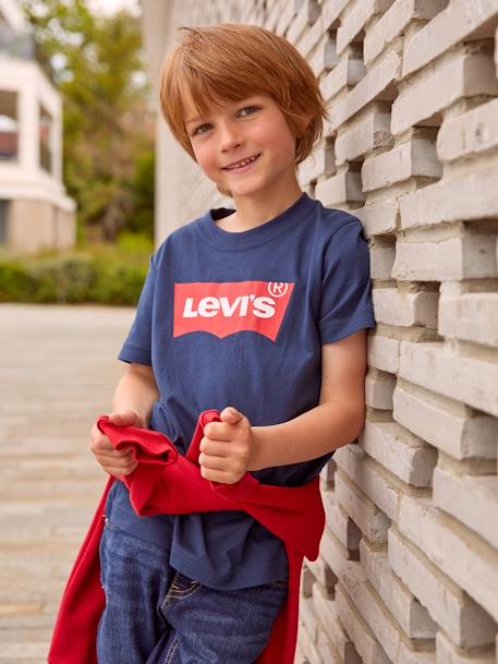 Baby T-Shirt „Batwing“ Levi's® - marine+rot+weiß - 1