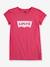 Kinder T-Shirt „Batwing“ Levi's® - rosa+weiß - 1