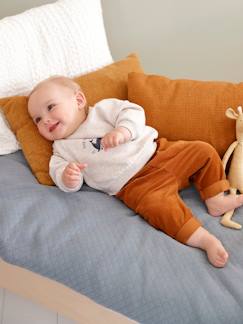 Babymode-Baby-Set für Neugeborene: Strickjacke & Cordhose