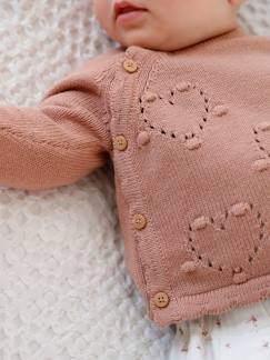 Babymode-Pullover, Strickjacken & Sweatshirts-Strickjacken-Baby Wickeljacke, Oeko-Tex®