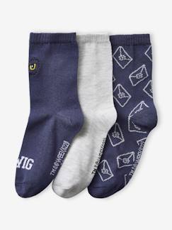 Maedchenkleidung-Unterwäsche, Socken, Strumpfhosen-3er-Pack Kinder Socken HARRY POTTER Oeko-Tex