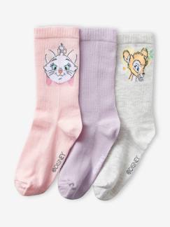 Maedchenkleidung-Unterwäsche, Socken, Strumpfhosen-Socken-3er-Pack Mädchen Socken Disney Animals Oeko-Tex