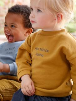 Babymode-Pullover, Strickjacken & Sweatshirts-Sweatshirts-Baby Sweatshirt Oeko-Tex, personalisierbar