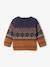 Baby Jacquard-Pullover Oeko-Tex - braun+hellgrau - 2