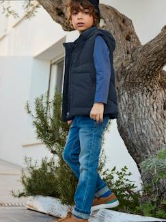 Jungenkleidung-Jacken & Mäntel-Jungen Weste mit Wattierung aus Recycling-Polyester