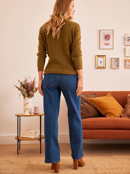 Weite Umstands-Jeans, Schrittlänge 78 cm - blau - 2