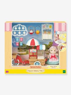 Spielzeug-Miniwelten, Konstruktion & Fahrzeuge-Schaf-Mama mit mobilem Popcornstand SYLVANIAN FAMILIES