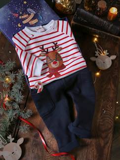 Babymode-Baby-Sets-Baby Geschenk-Set: Sweatshirt & Hose, Weihnachten Oeko-Tex